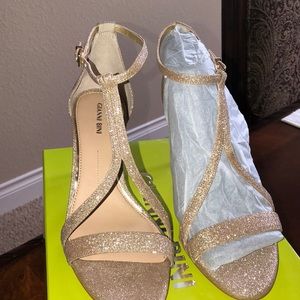 GIANNI BINI Sand Gold Shoe Sandals